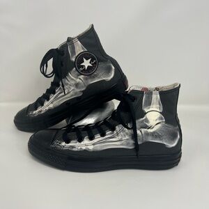 Converse Chuck Taylor All Star “X Ray” high-top sneakers.